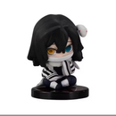 conjunto q versão demon slayer sentado fantasma boneca tanjiro inosuke zenizu figura de ação modelo brinquedos boneca