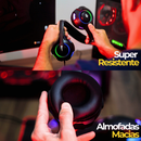 Headset Gamer Fio RGB Preto USB P2/P3 Profissional para PC Xbox PS4 Vídeogame | Som Potente e Conforto